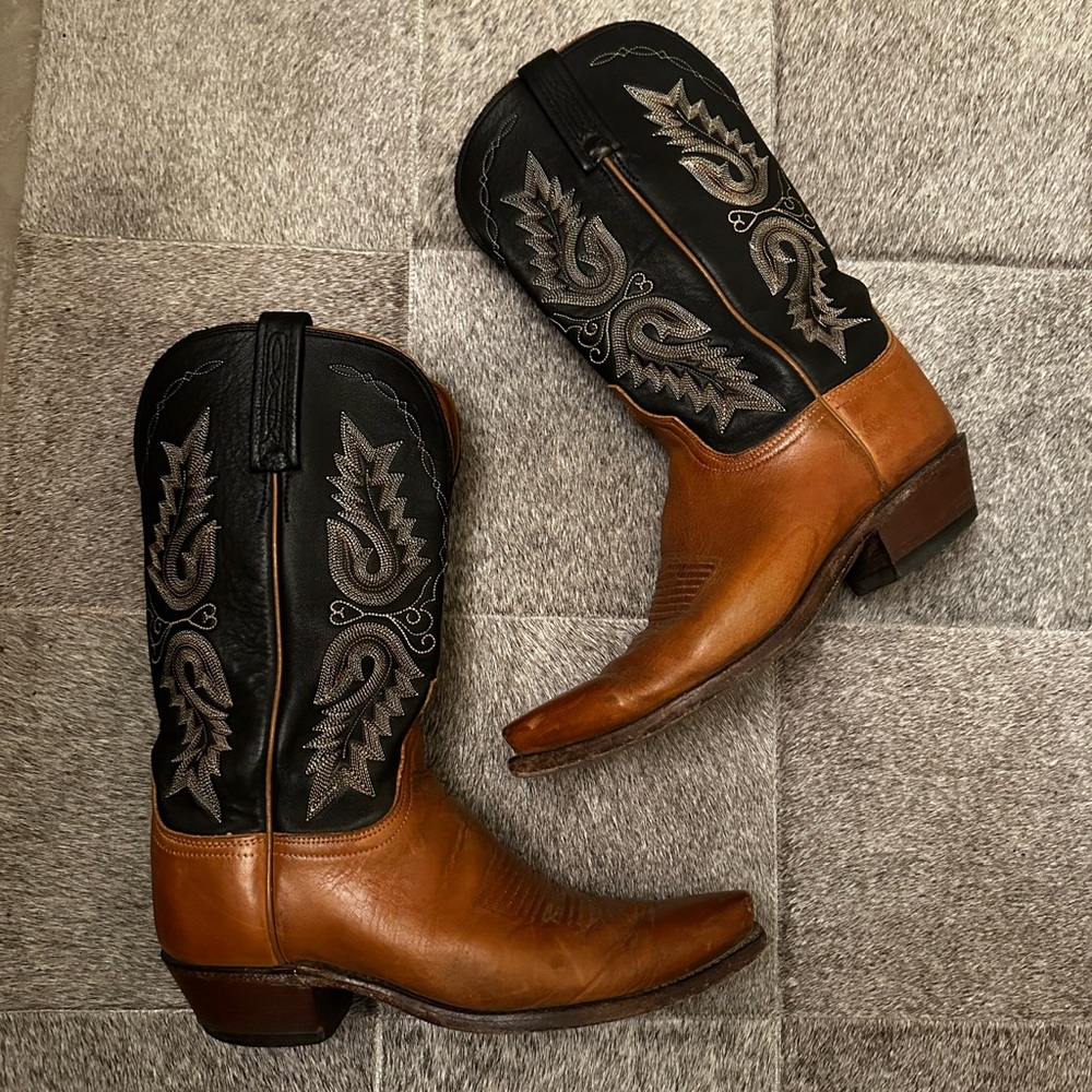 Authentic Women’s Lucchese Savannah Two Toned Cowboy Boots